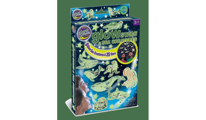 Brainstorm Glow Stars & Sea Creatures