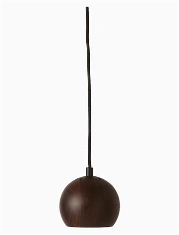 Frandsen - Ball Riippuvalaisin Ø12 Walnut