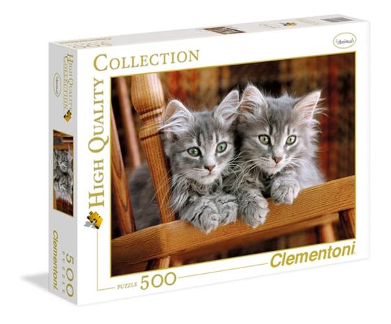 Clementoni Kittens Kuviopalapeli 500 kpl Eläimistö