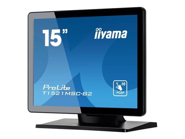 Iiyama T1521MSC-B2 (15"), näyttö