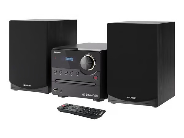 Sharp XL-B517D Home audio micro system 45 W Black