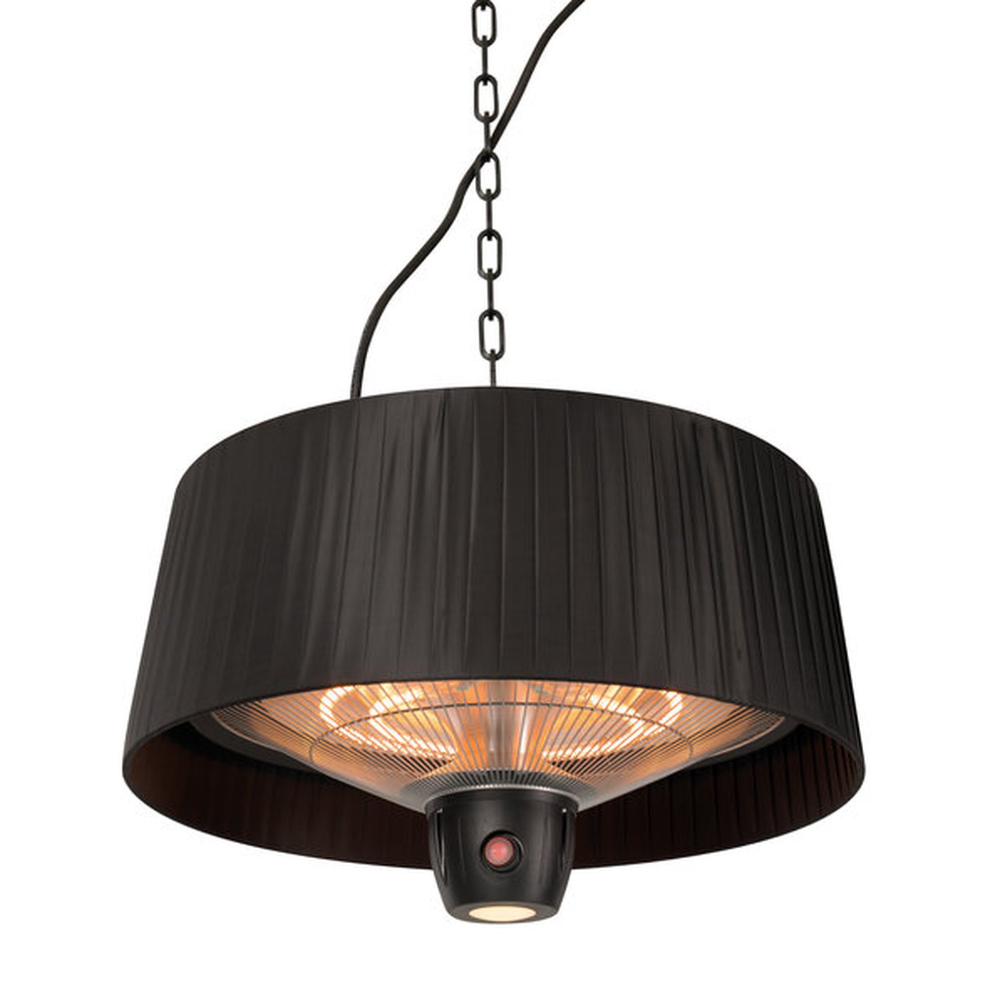 SUNRED lämmitin ARTIX C-HB, Compact Bright Hanging Infrared, 1500 W, musta