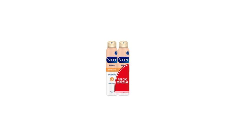 Deodorantti Sanex Dermo Sensitive, 200 ml, 2 kpl – kuva 1/1