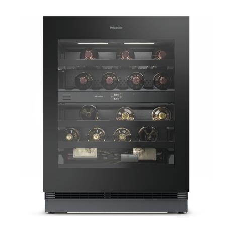 Miele KWTUS 7096 E Obsidian-musta, viinikaappi