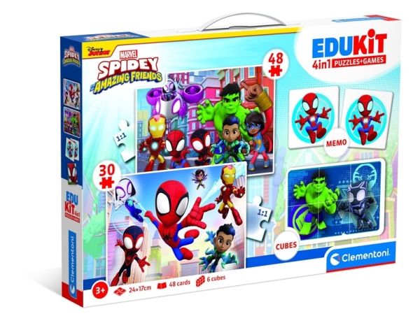 Spider-Man Spidey 4-in-1 Pelikokoelma