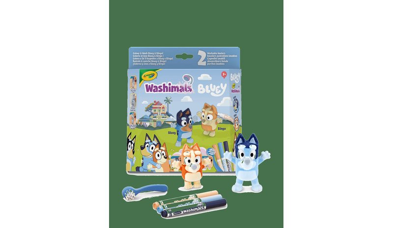 Crayola Scribble Scrubbie Bluey w/2 pets