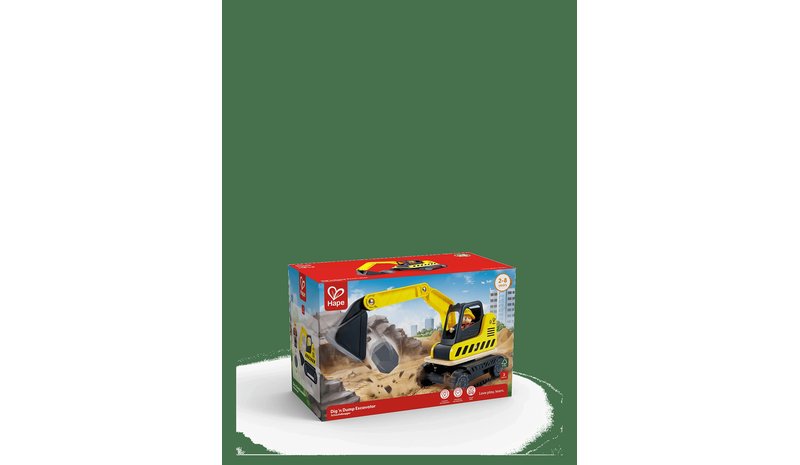 Hape Dig N' Dump Excavator