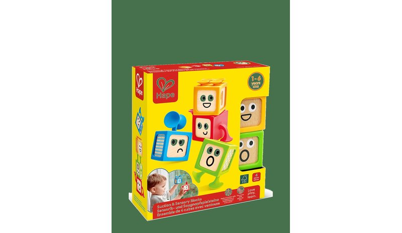 Hape Suction & Sensory Blocks