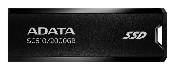ADATA SC610 2 TB USB Type-A 3.2 Gen 2 (3.1 Gen 2) Black