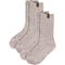 Lindberg Ragge Sukat 2-pack, Grey Melange, 34-36 – kuva 2