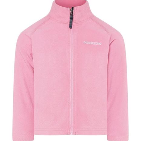 Didriksons Monte Fleecetakki, Light Heather Pink, 110