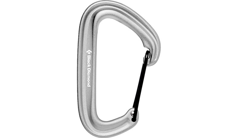 Black Diamond Litewire Carabiner Gray - NoSize – kuva 1/1