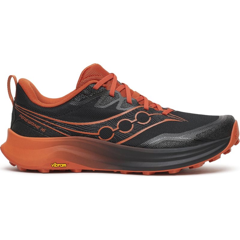 Saucony Peregrine 16 M Black/Rust - 44,5