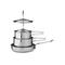 Primus Campfire Cookset, small, stainless – kuva 5