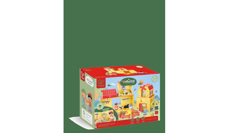 Hape Land The Farm Set