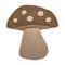 Bloomingville MINI - Mushroom Rug - Brown - Wool – kuva 2