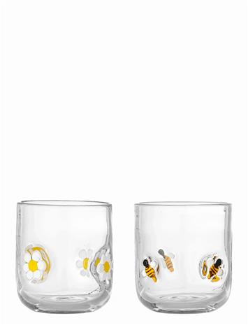 Bloomingville - Buzz Drinking Glass - Clear – kuva 3/8