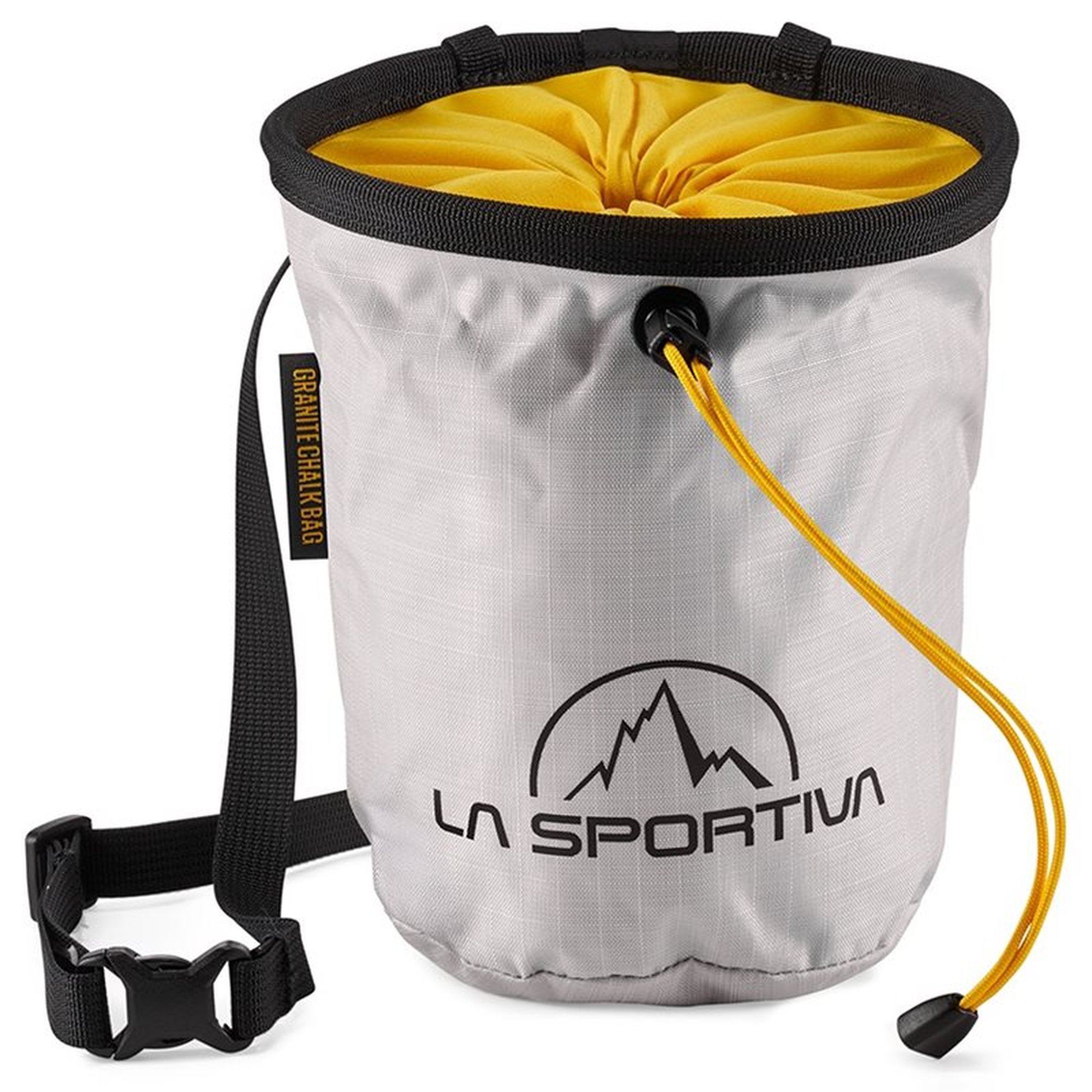 La Sportiva Granite Chalk Bag Chalk/Black - Onesize