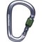 Black Diamond Pearlock Screwgate Carabiner Gray – kuva 1