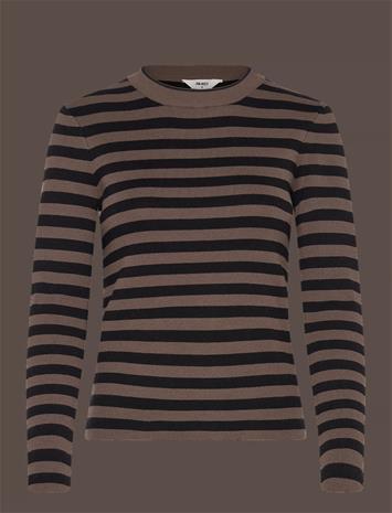 OBJECT Objester Sli L/S Knit Pullover Noos - MOREL - S – kuva 2/3