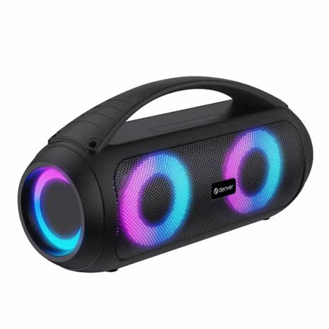 DENVER BTG-618 - Bluetooth Speaker with light effects and rechargeable battery