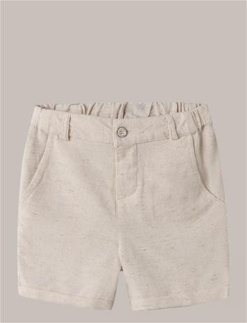 name it Nmmfaher Shorts - Beige - 116