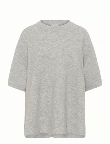 KAFFE Kaniel Pullover - LIGHT GREY MELANGE - S