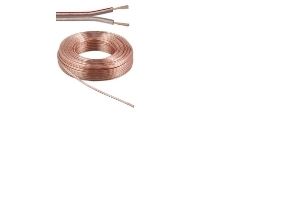 Pro Speaker Cable 0.75mm Clear - 10m