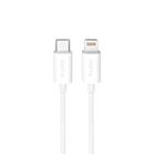Puro TPE 20W USB-C - Lightning 2m cable - white