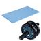 Umbro - Dual-wheel ab roller with mat - Blue – kuva 1