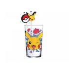 Lasi: Pokemon - Pikachu, Tumbler With Straws (485ml) KOTIIN