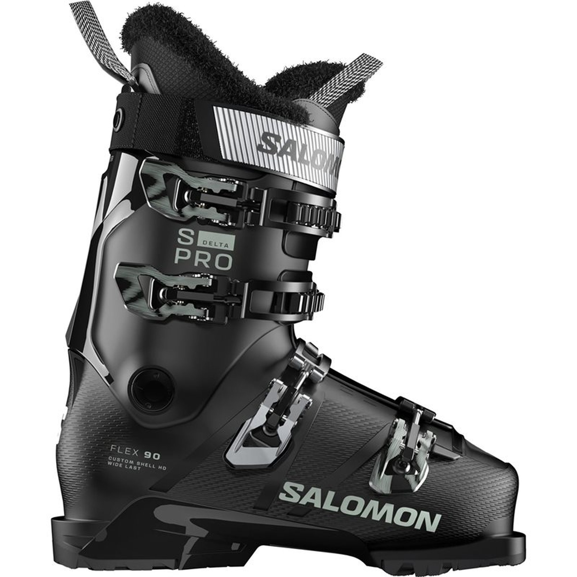 Salomon S/Pro Delta 90 W Gw Black/Black/Clearly Aqua - 25/25.5