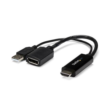 Startech HDMI â€“ DisplayPort -adapteri, Musta