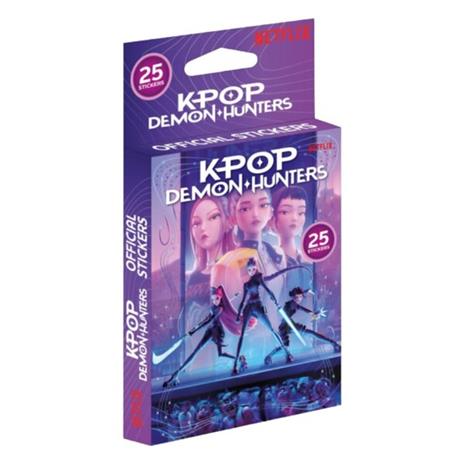 K POP Demon Hunters Multipack 25 Stickers