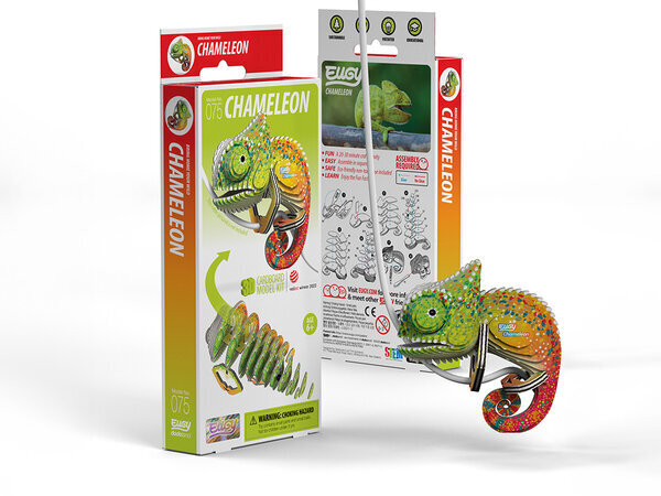 Eugy Kameleontti 3D palapeli