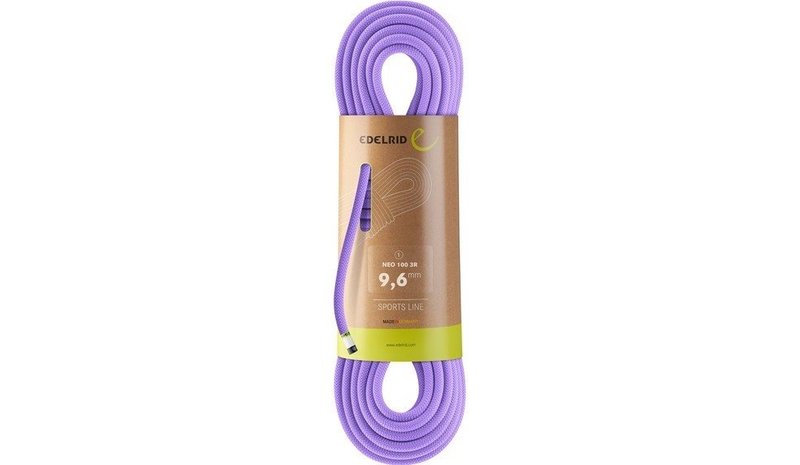 Edelrid Neo 100 3R 9,6mm Lavender - 70 m – kuva 1/1