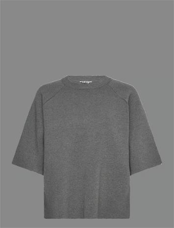 OBJECT Objreynard 2/4 Knit Pullover Noos - MEDIUM GREY MELANGE - L