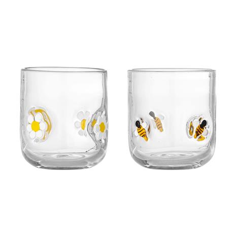 Bloomingville - Buzz Drinking Glass - Clear – kuva 5/8