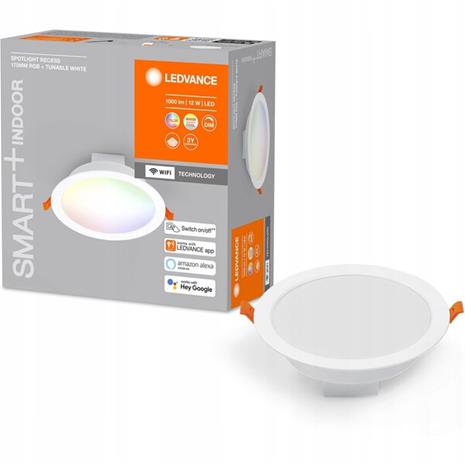 LEDVANCE SMART+ WiFi Spot -LED-uppokohdevalo, 110° – kuva 6/6