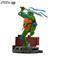 Figu: TMNT - Leonardo, Brick wall stand (21cm) FIGU – kuva 2
