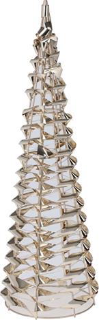 Kultainen LED-kartio 40 cm