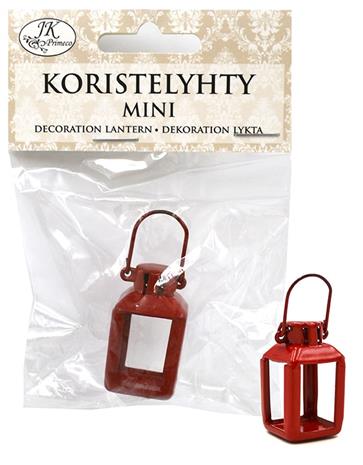 Miniatyyri - Punainen lyhty