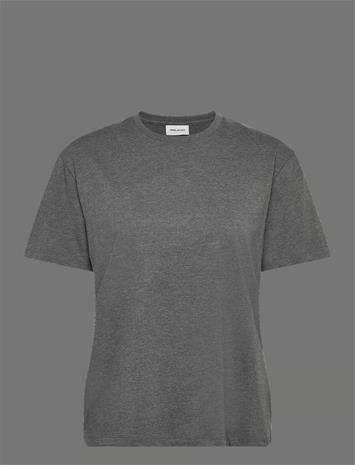 ENKEL STUDIO Basic O-Neck Tee S/S - DK GREY - M – kuva 2/3
