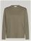 ENKEL STUDIO Basic O-Neck Tee L/S - ARMY - S – kuva 2
