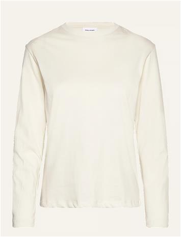 ENKEL STUDIO Basic O-Neck Tee L/S - BONE WHITE - S