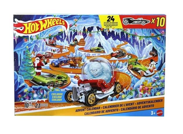 Hot Wheels joulukalenteri