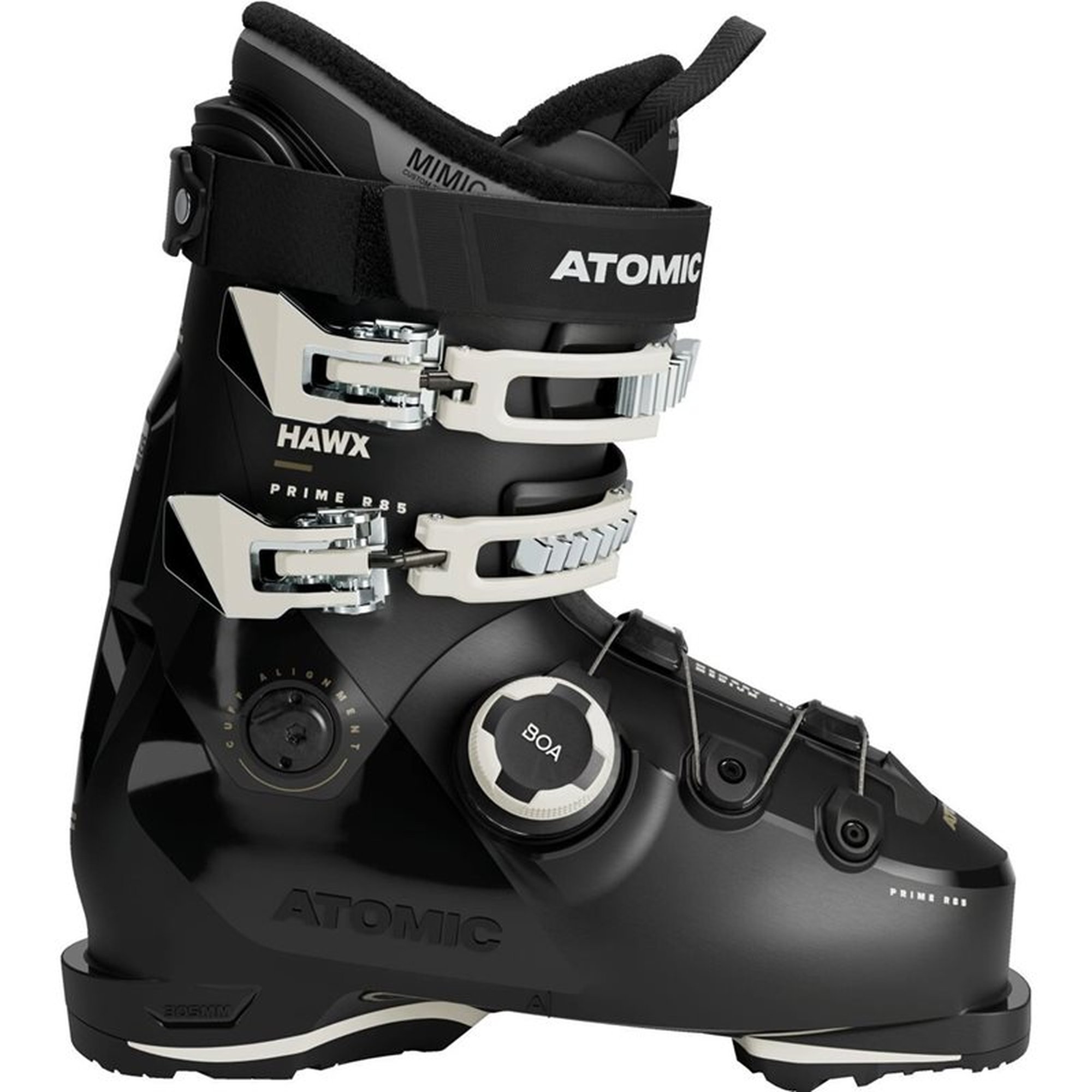 Atomic Hawx Prime R85 Boa W Black/Stone - 27/27.5