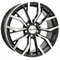 Monaco GP5 Gloss Black Polished 8x19 5/108 ET45 B63.4 – kuva 1