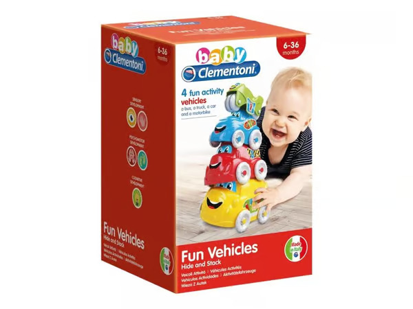 Clementoni Stacking Vehicles