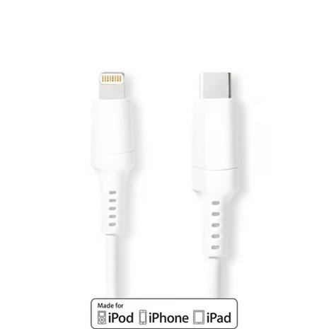 Nedis Lightning cable - Lightning / USB 2.0 - 1 m